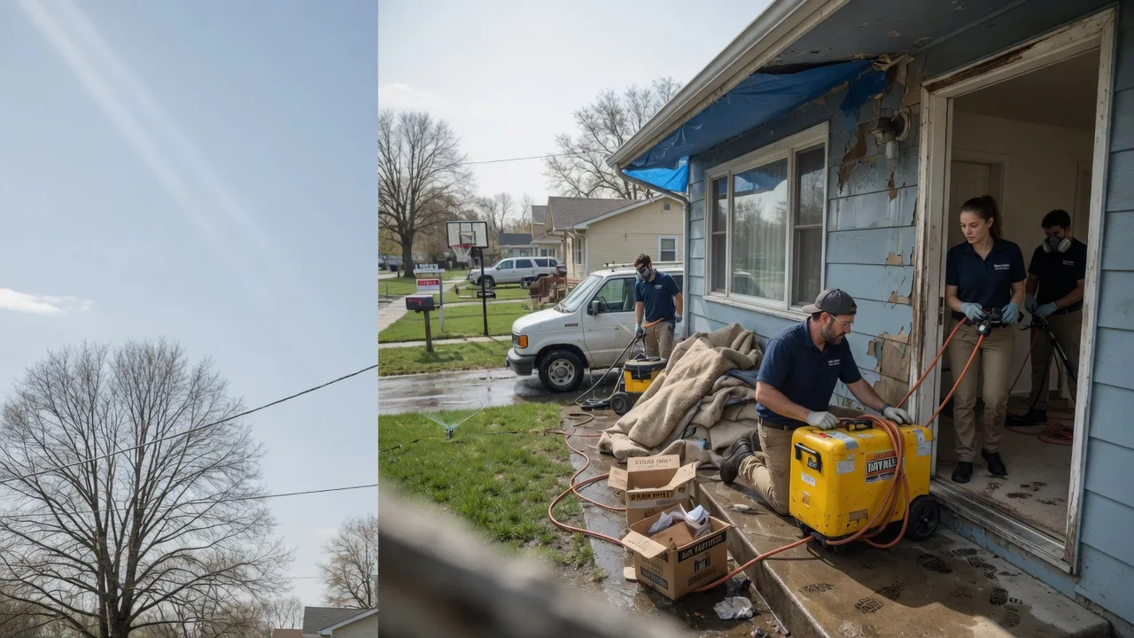 Basement Flood Cleanup in Elwood, IN near me
